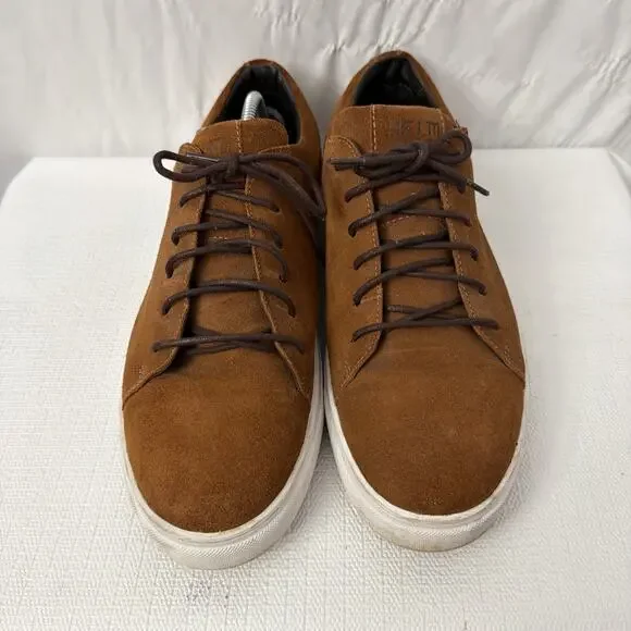 Helm Shoes Mens Size 13 M The Xander Brown Suede Sneakers Casual - Picture 3 of 10
